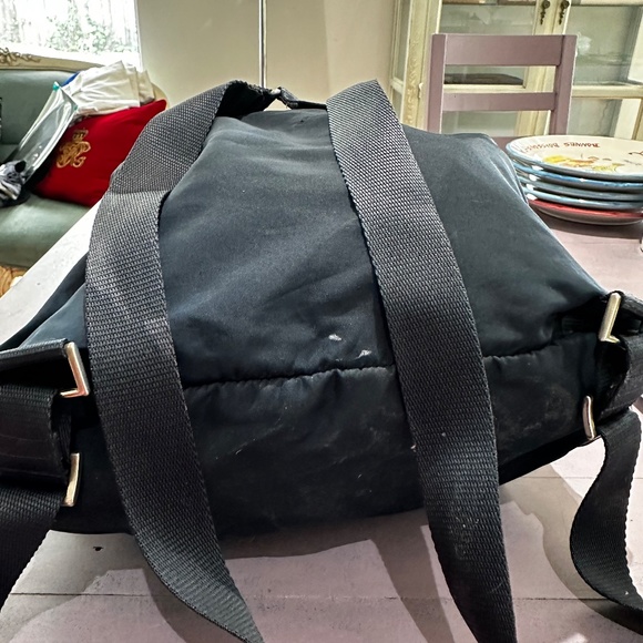 Navy Nylon Backpack - Picture 9 of 16